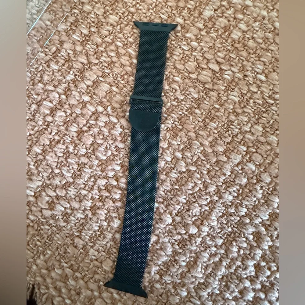 Stainless Steel Black Mesh Loop for Apple Watch